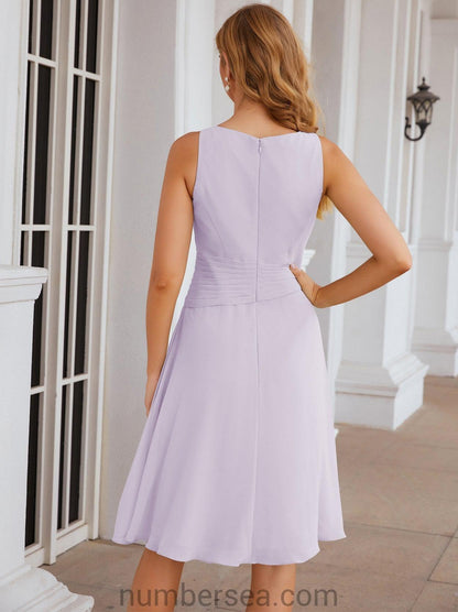 Numbersea Mother of The Bride Dresses Prom Dress Casual Pleated Dress  28065