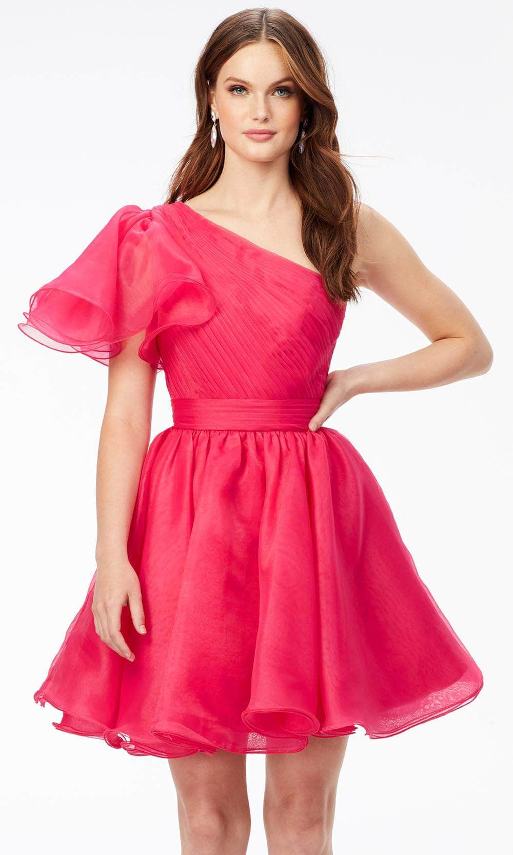 One Flutter Sleeve Cocktail Dress VMH108